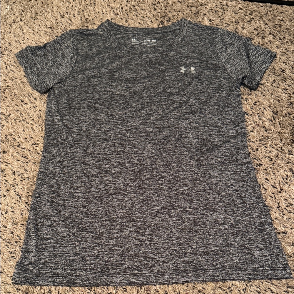 Under Armour Women's Heathered Black Tee